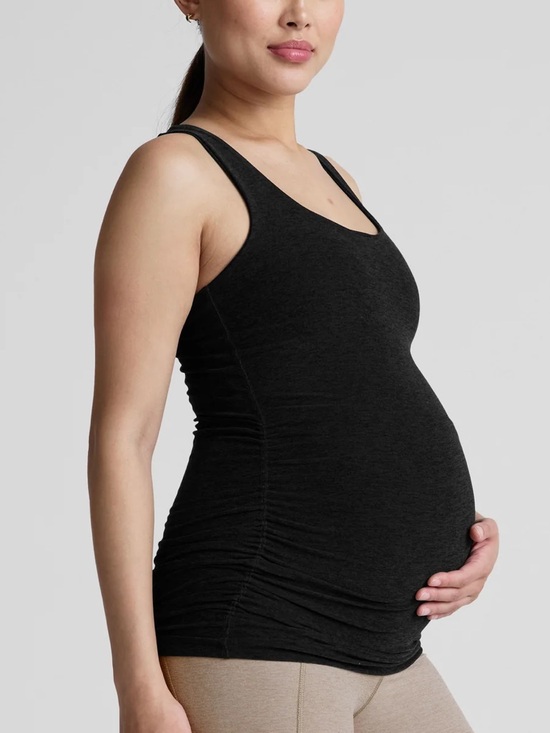 Beyond the Bump Tops - Beyond The Bump Spacedye Bases Covered Maternity Tank